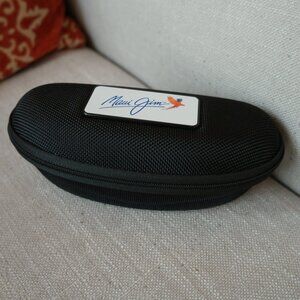 MAUI JIM Sport Clamshell Felt Lined Hard Sunglass / Eyeglass Case Only